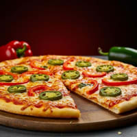 Spicy Jalapeno & Paprika Pizza